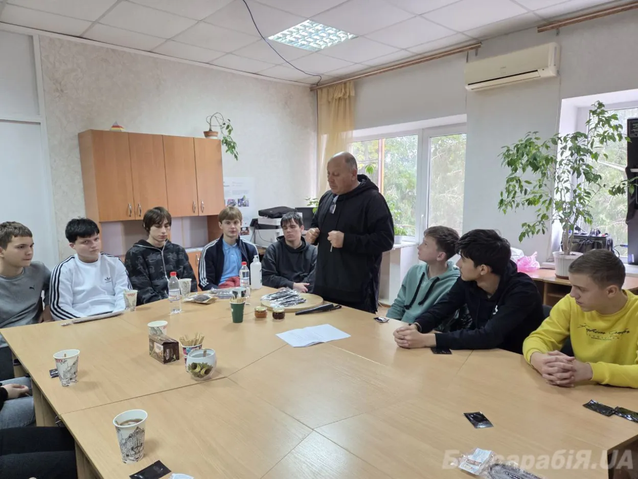 У Болграді школярі поспілкувалися з підприємцем Сергієм Русєвим на зустрічі «Від ідеї до дії»