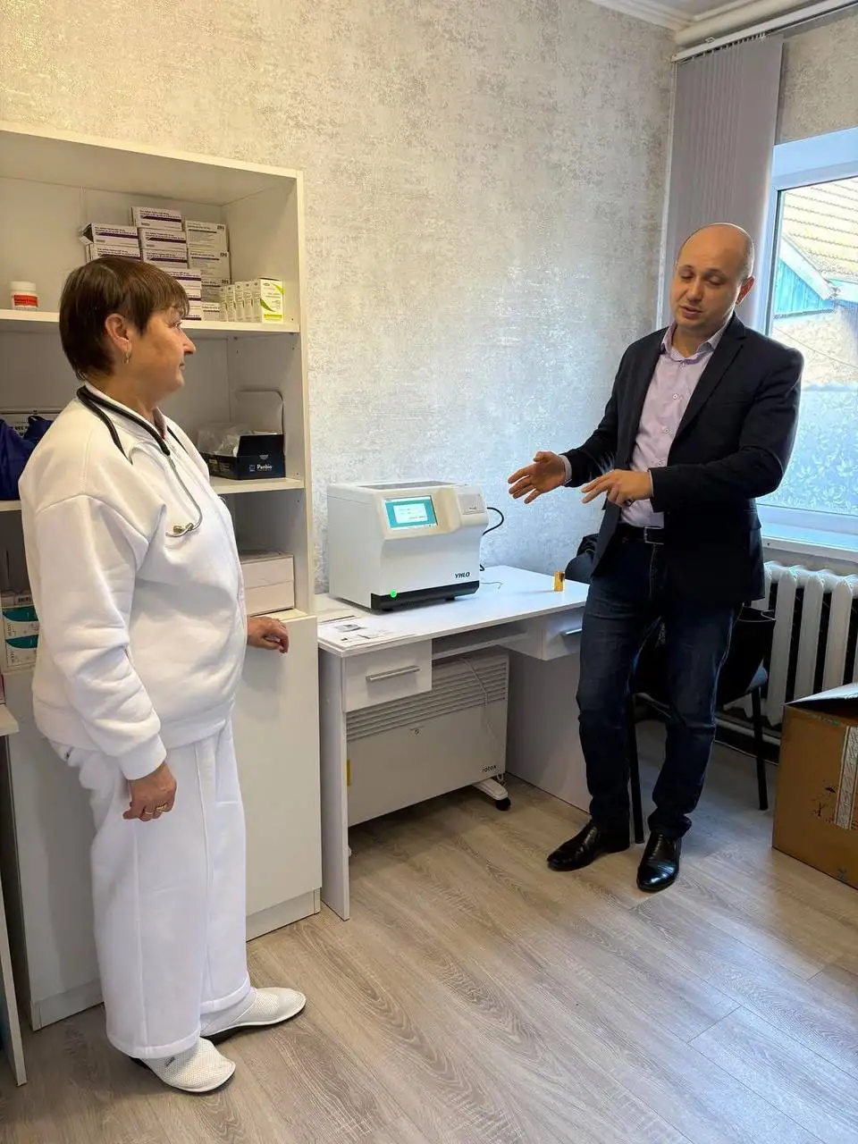 У медзакладах Болградського району встановили сучасні аналізатори ШОЕ
