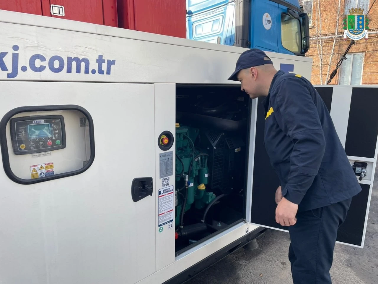 Ізмаїльські рятувальники отримали потужний генератор завдяки міжнародним партнерам