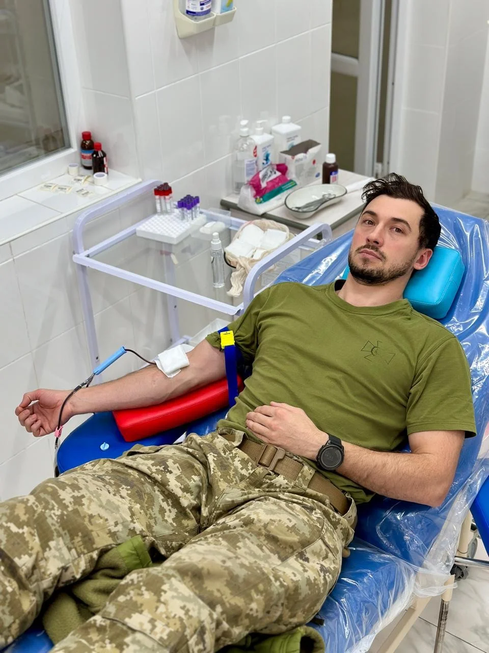 Ізмаїльські прикордонники здали кров для поранених: військові долучилися до акції “Донорство заради Перемоги”