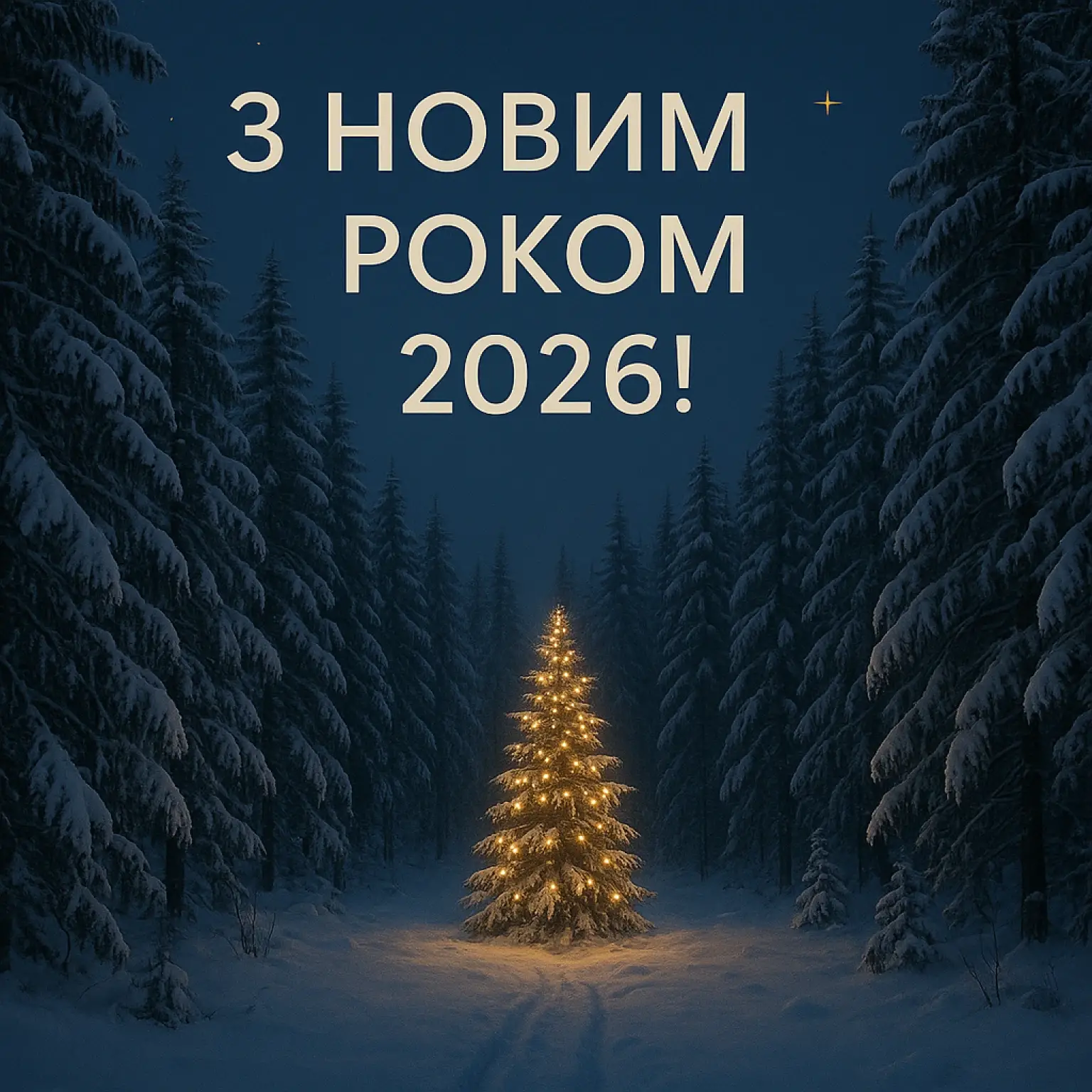 Привітання з новим роком 2026