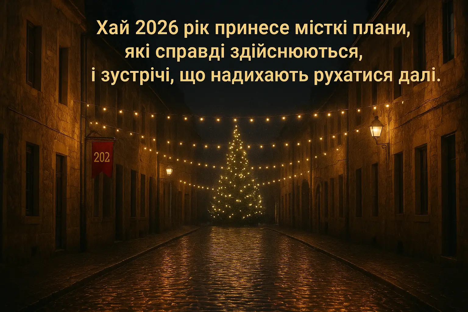 Привітання з новим роком 2026