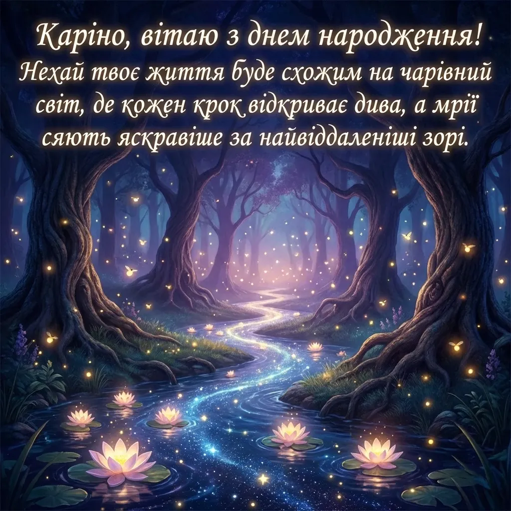 з днем народження Каріна