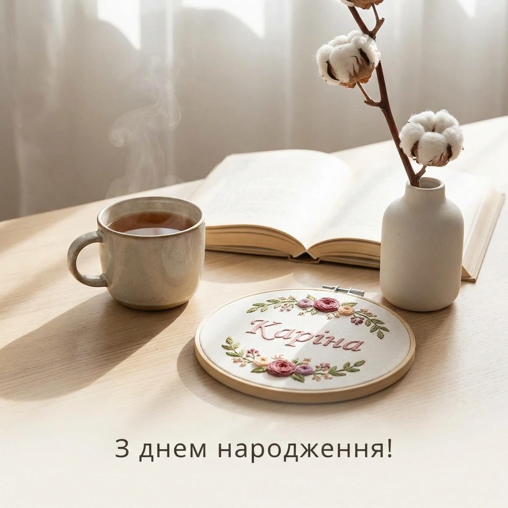 з днем народження Каріна