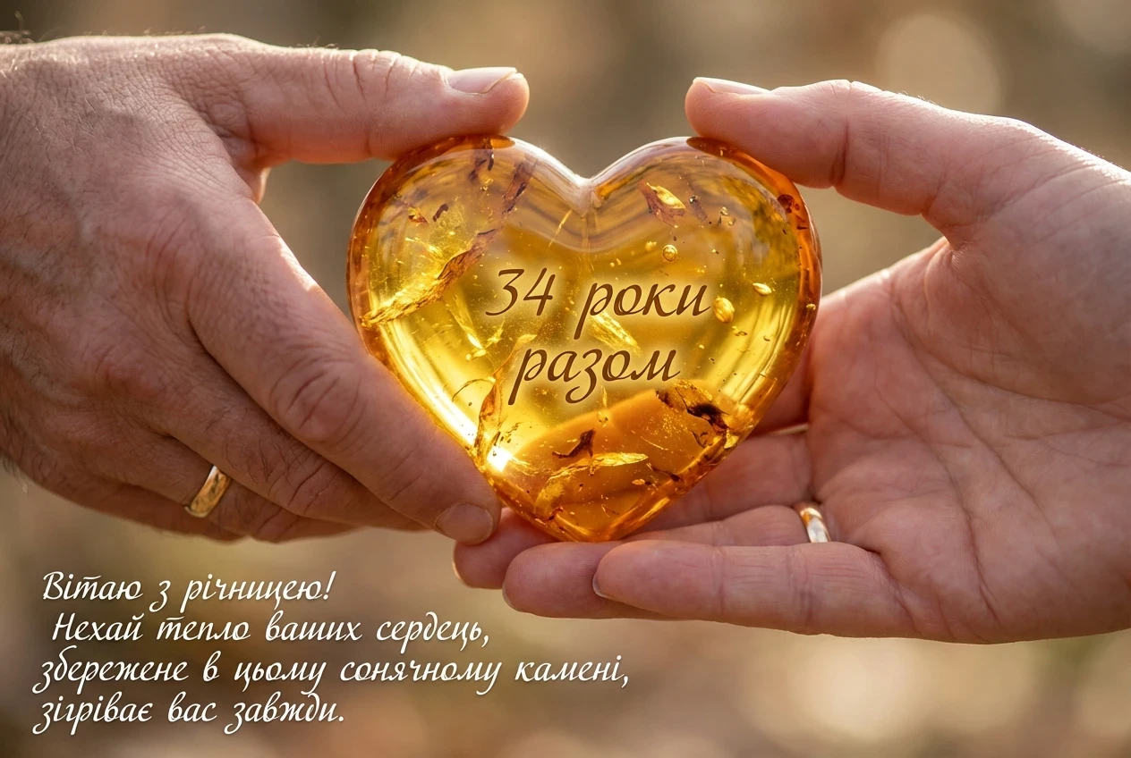 34 роки весілля