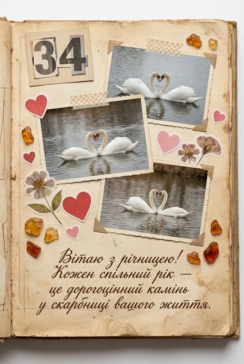 34 роки весілля