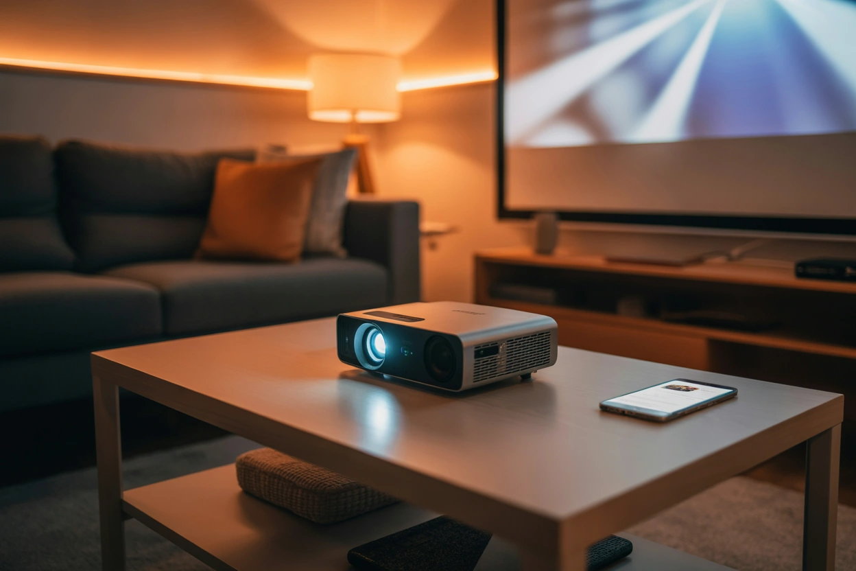 Як підключити проектор до телефона через кабель та бездротові мережі
