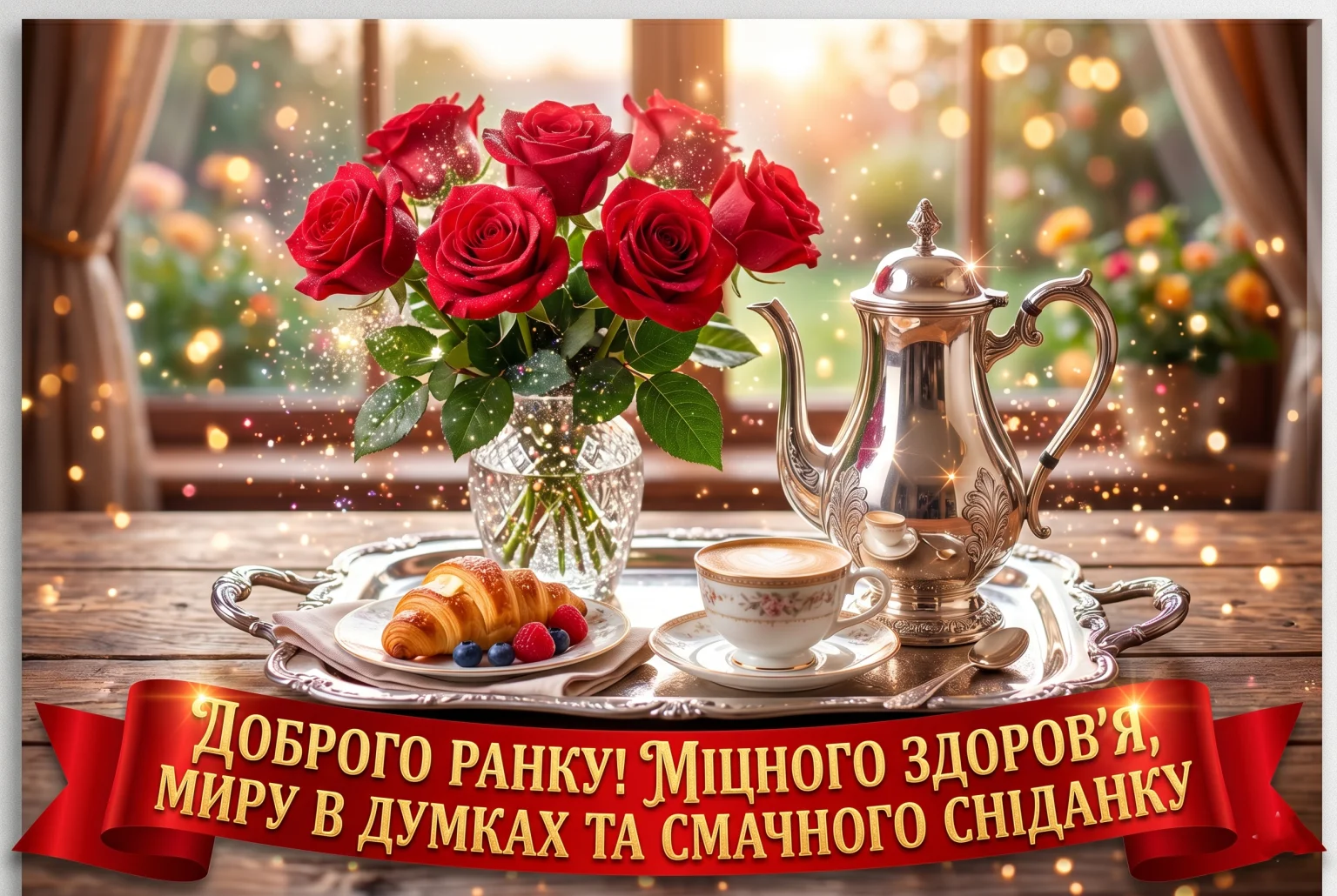 Доброго ранку: щирі побажання та красиві картинки для натхненного початку дня