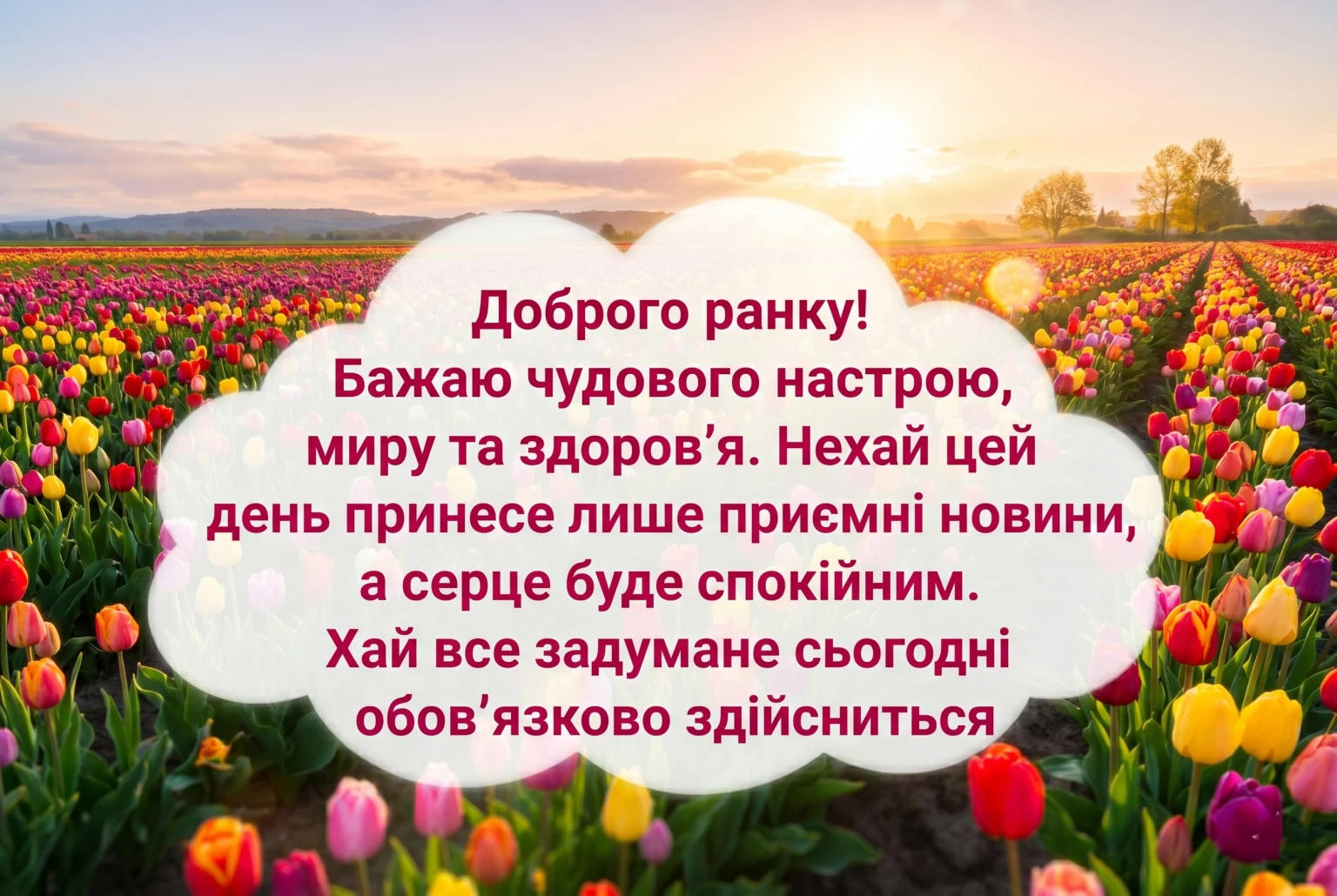Доброго ранку: щирі побажання та красиві картинки для натхненного початку дня