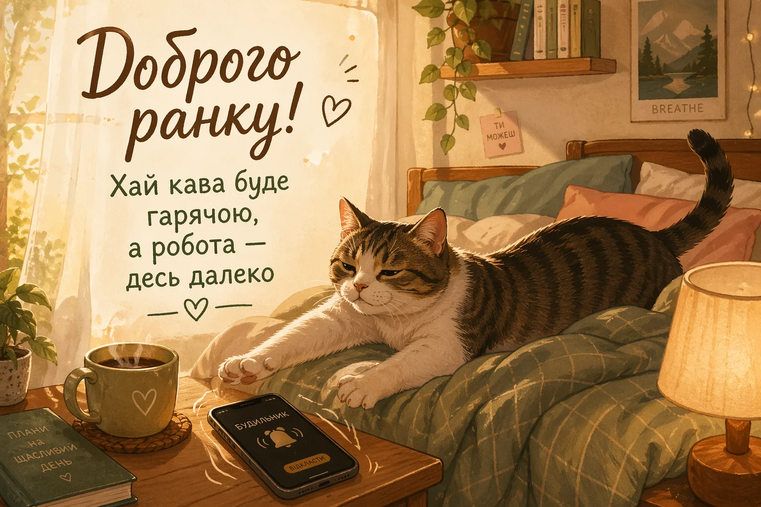 Доброго ранку: прикольні картинки для гарного настрою та бадьорого дня