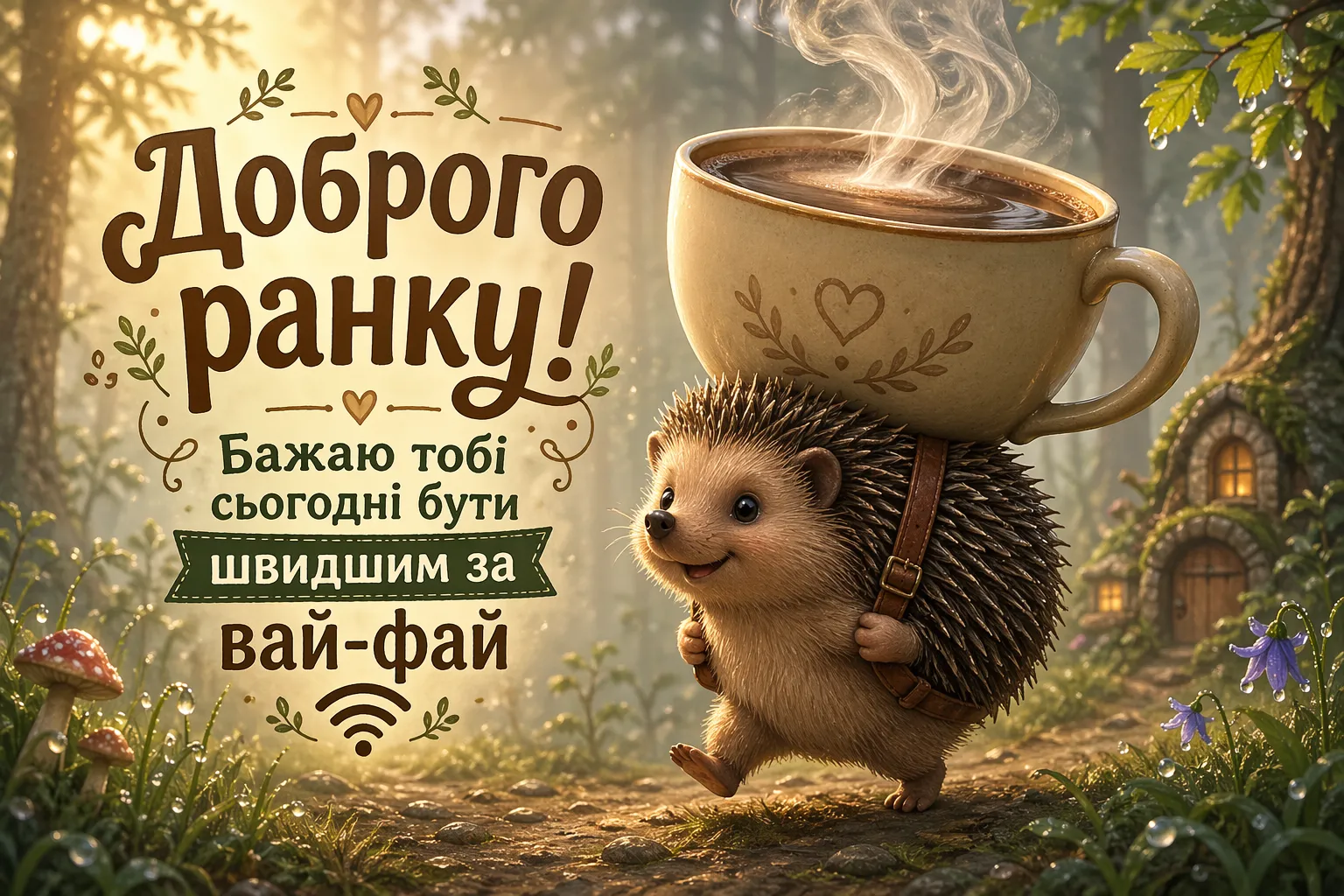 Доброго ранку: прикольні картинки для гарного настрою та бадьорого дня
