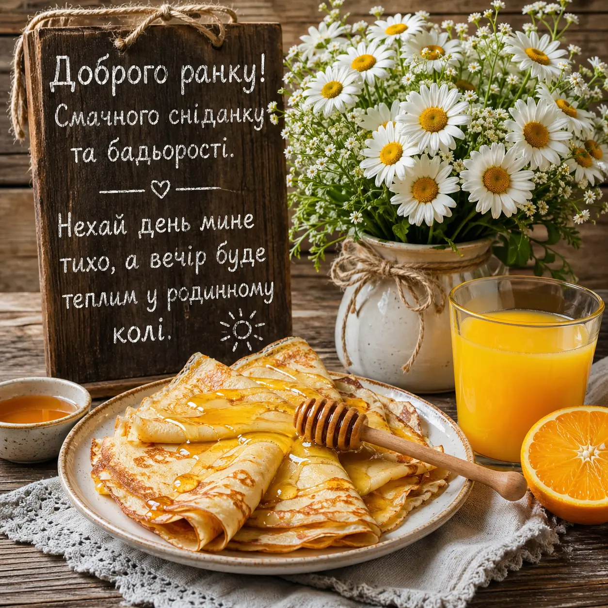 Листівки доброго ранку: душевні та красиві привітання для гарного настрою