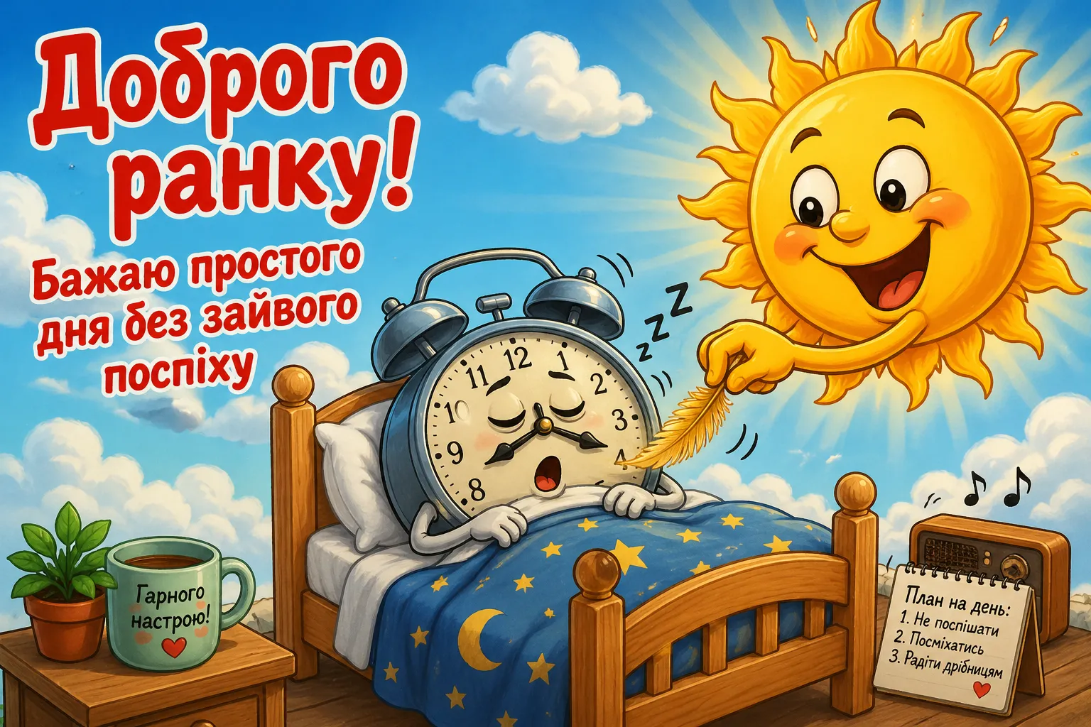Листівки доброго ранку: душевні та красиві привітання для гарного настрою