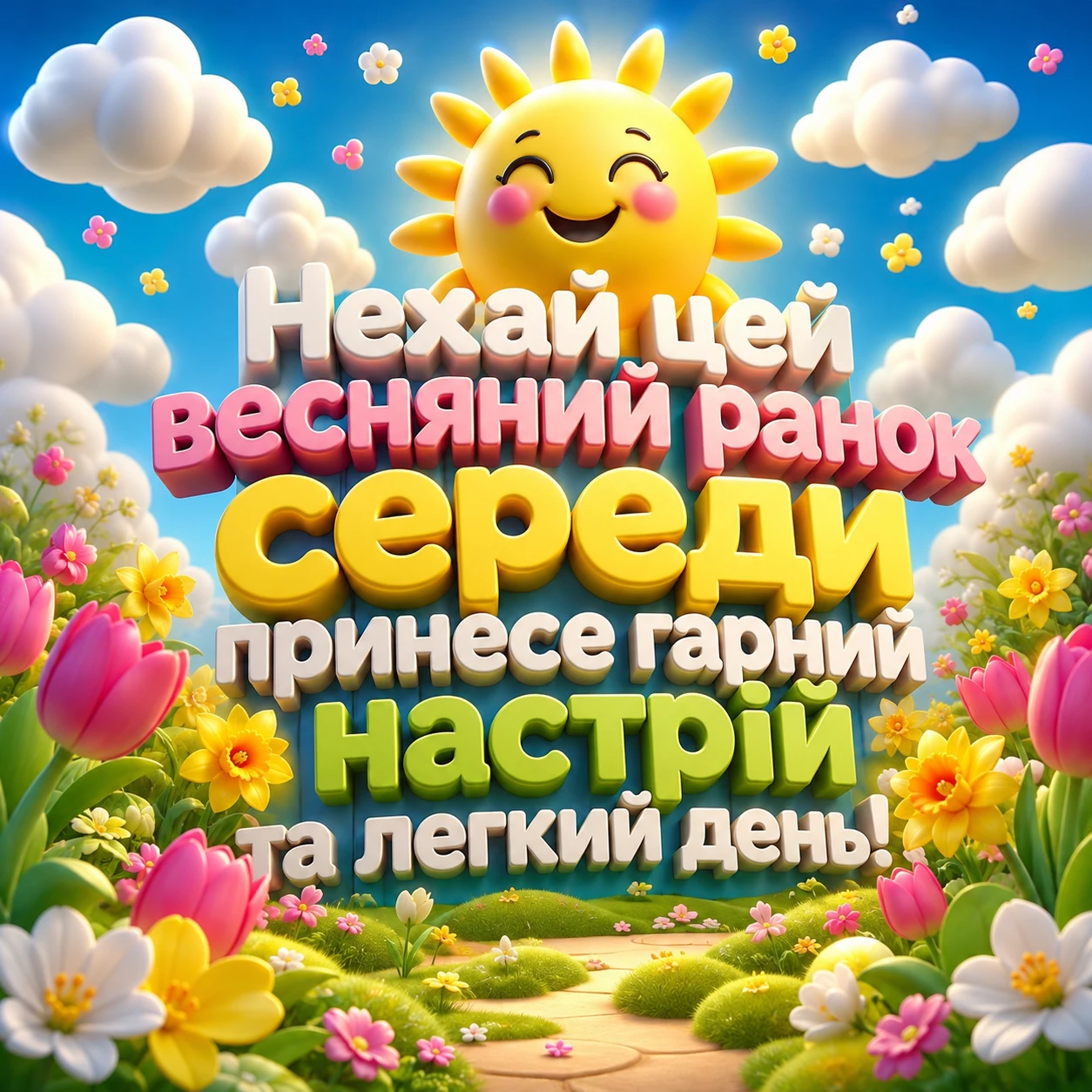 Доброго ранку середи: весна у натхненних картинках та щирих побажаннях