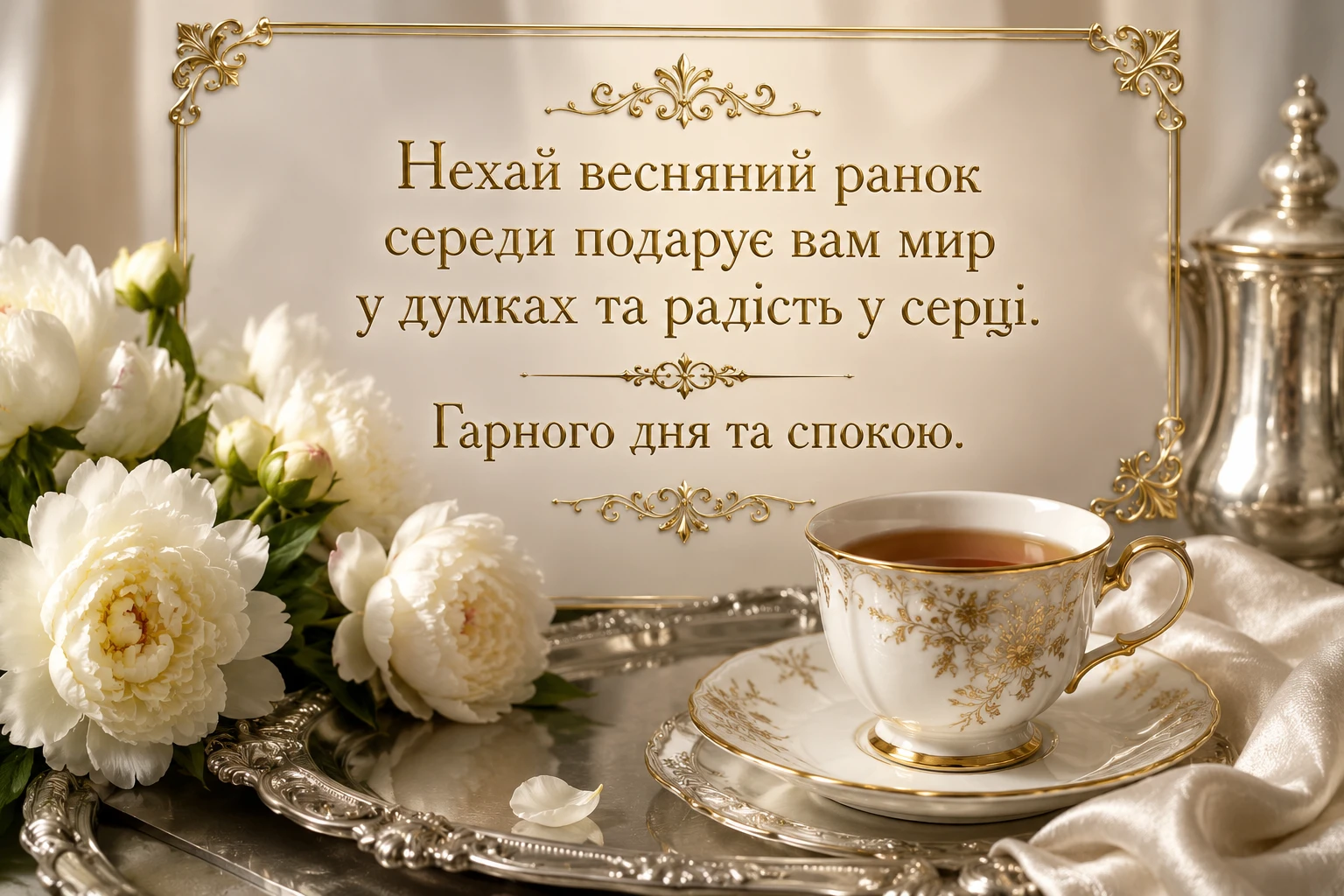 Доброго ранку середи: весна у натхненних картинках та щирих побажаннях