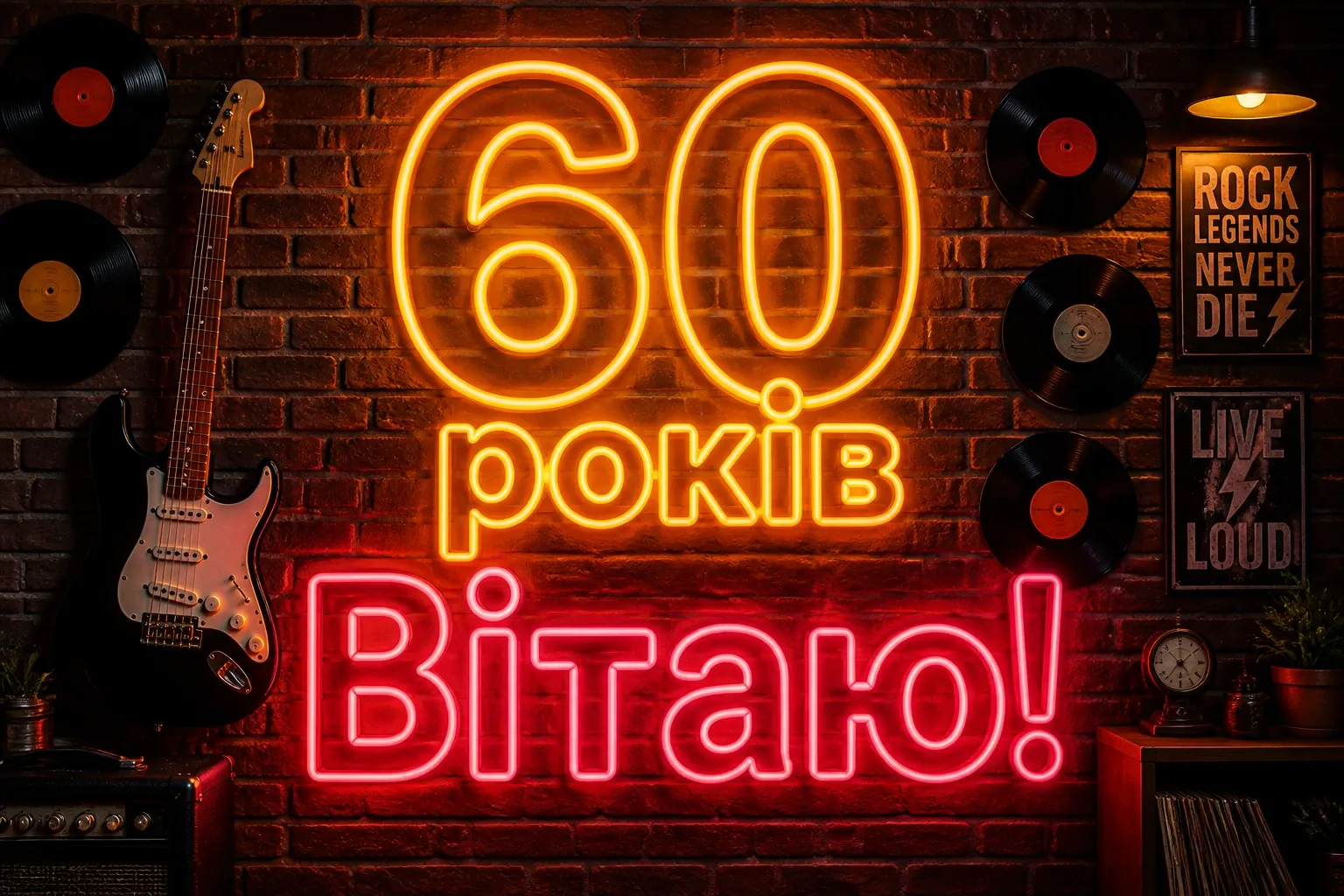 авторські привітання з ювілеєм 60 років мужчині