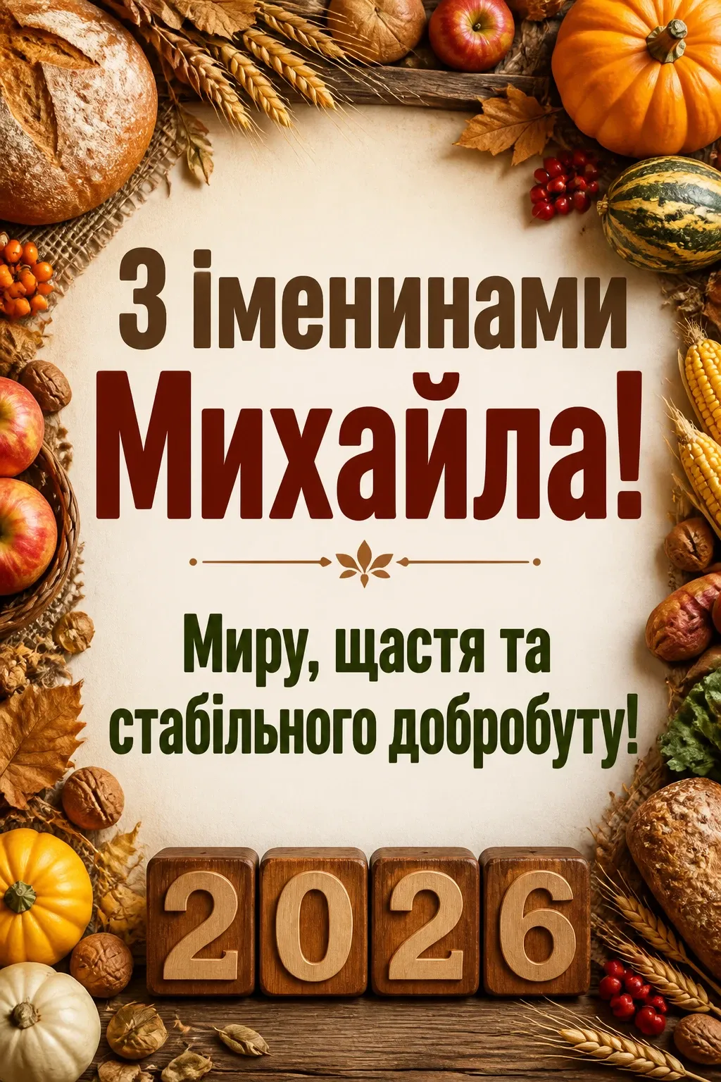 іменини михайла 2026