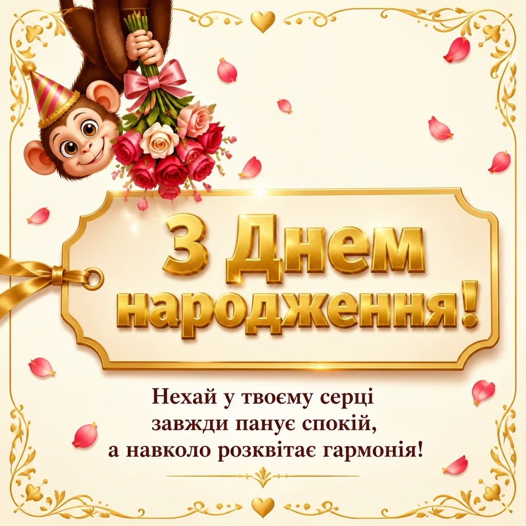 привітання з іменинницею