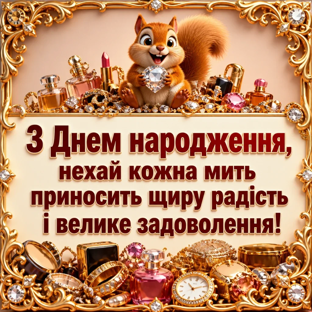 привітання з іменинницею
