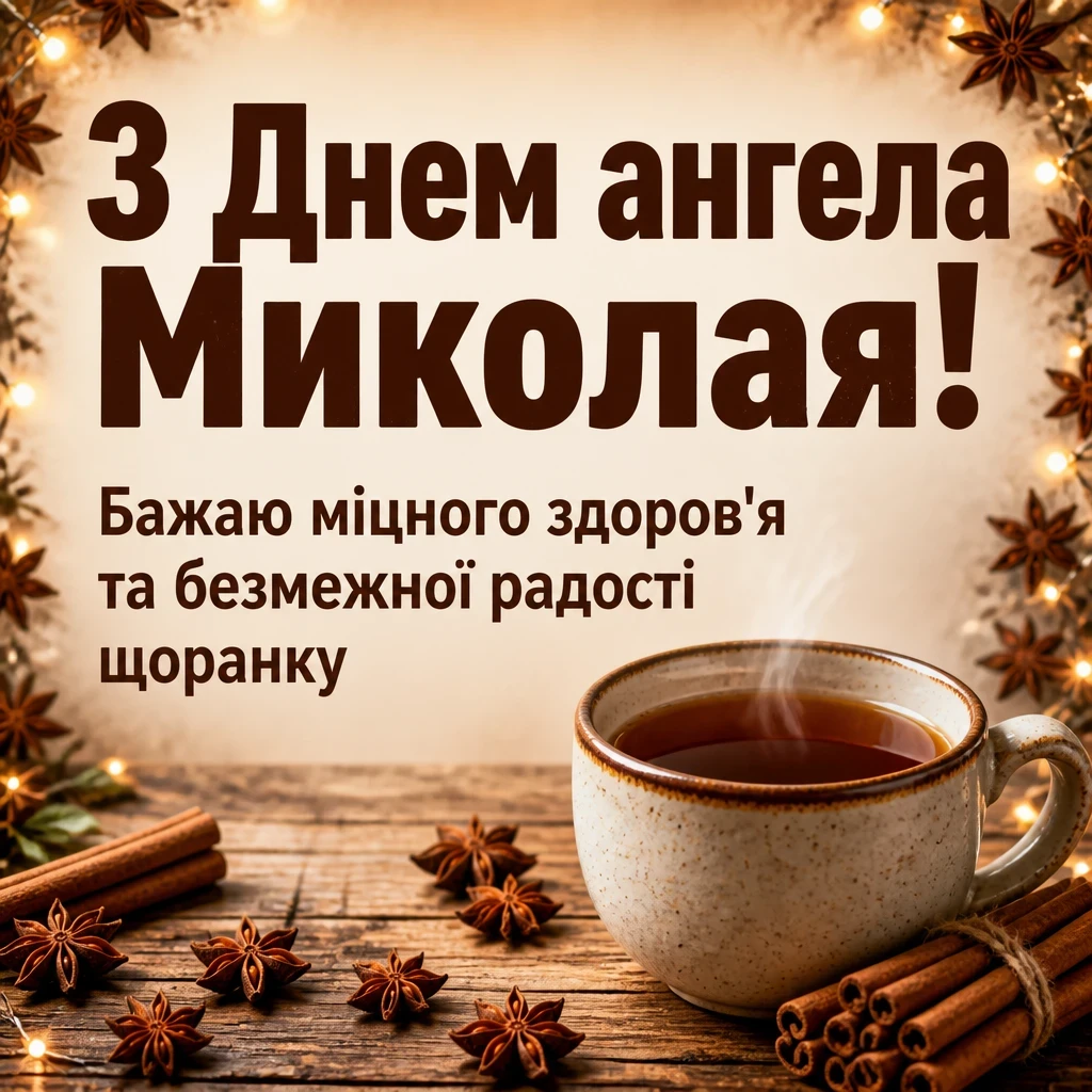 з днем ангела миколая