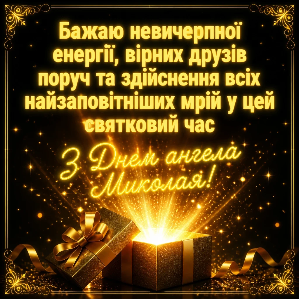 з днем ангела миколая