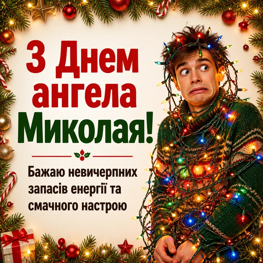 з днем ангела миколая