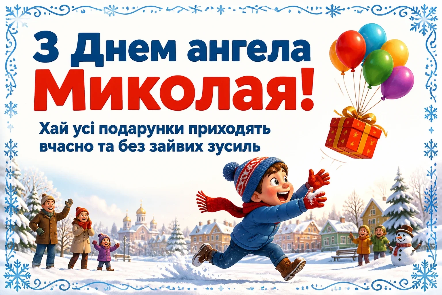 з днем ангела миколая