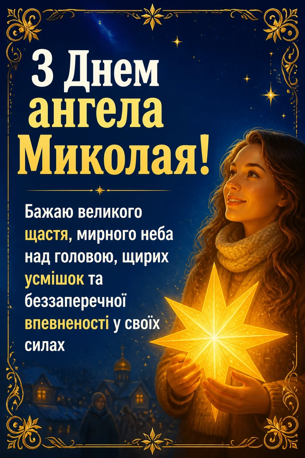 з днем ангела миколая