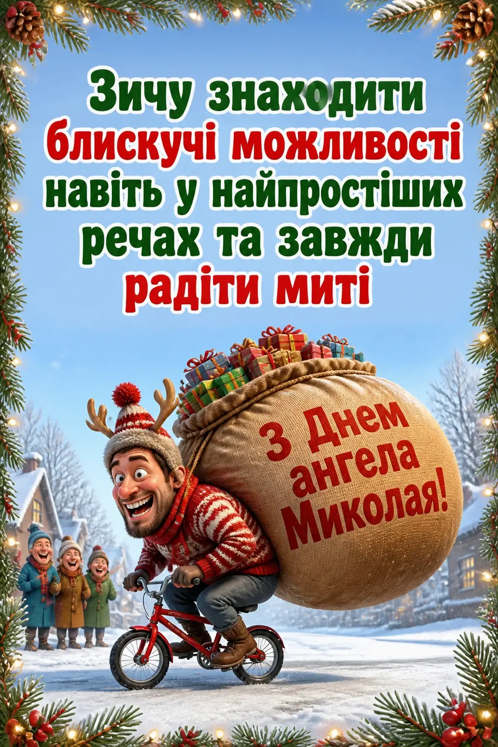 з днем ангела миколая