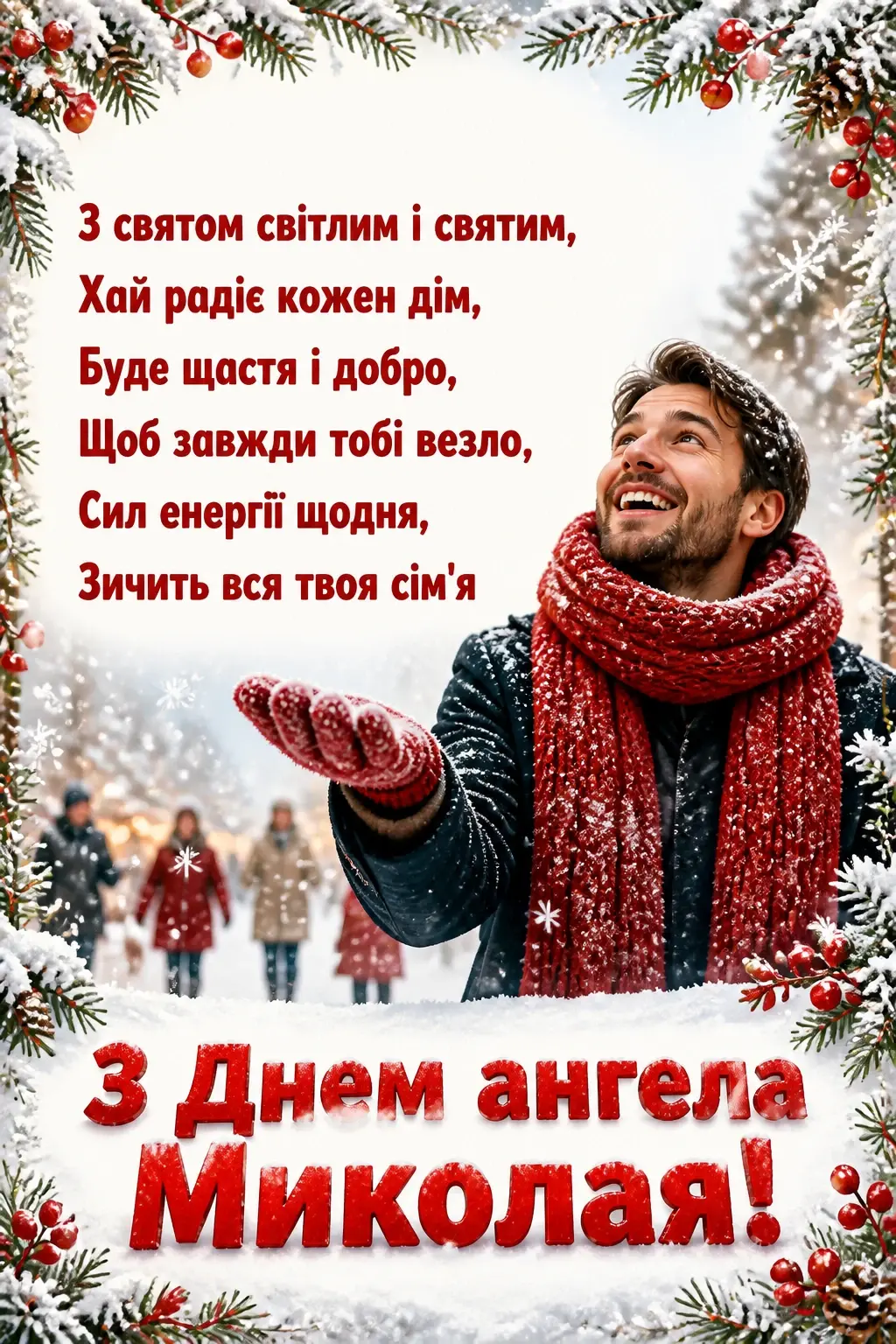з днем ангела миколая