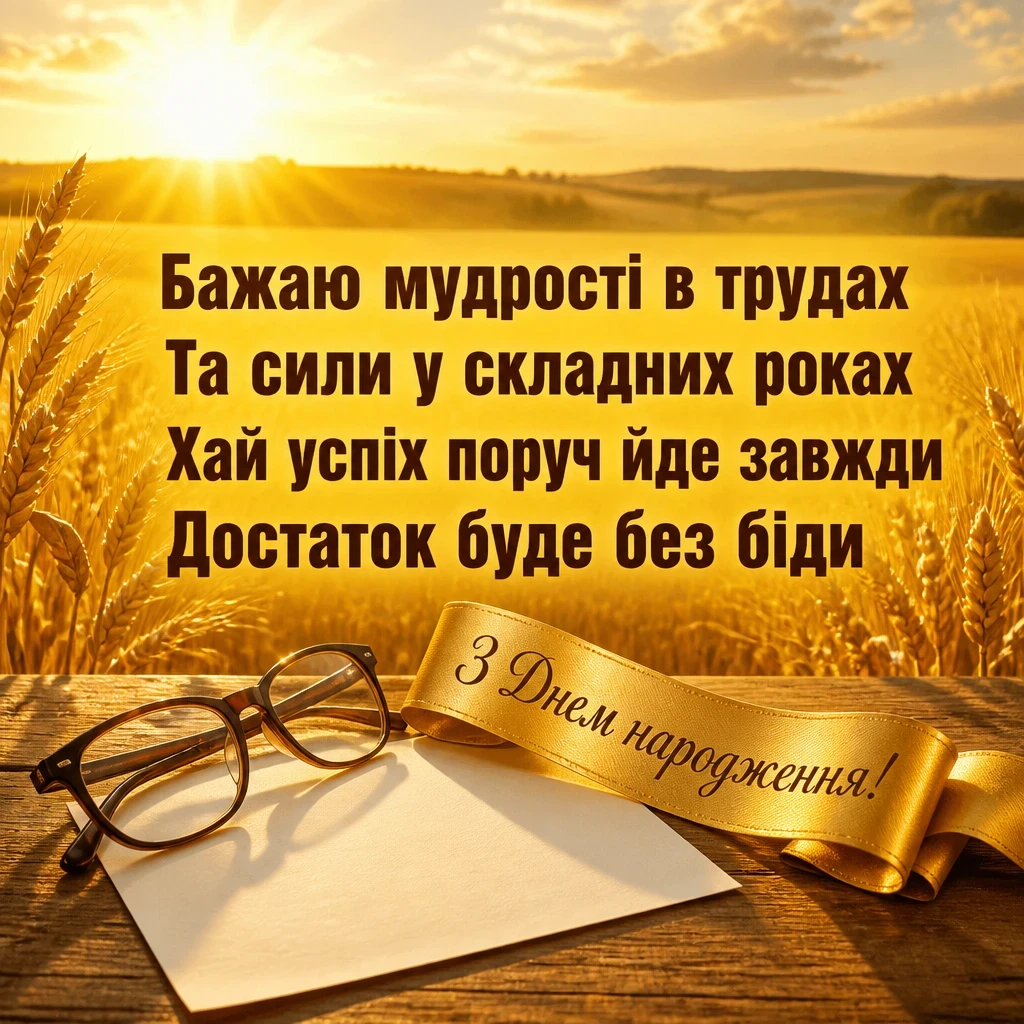 привітання директору з днем народження