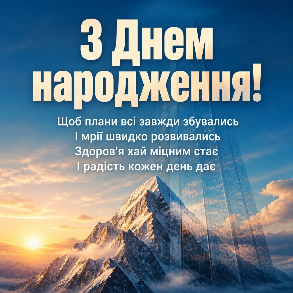 привітання директору з днем народження