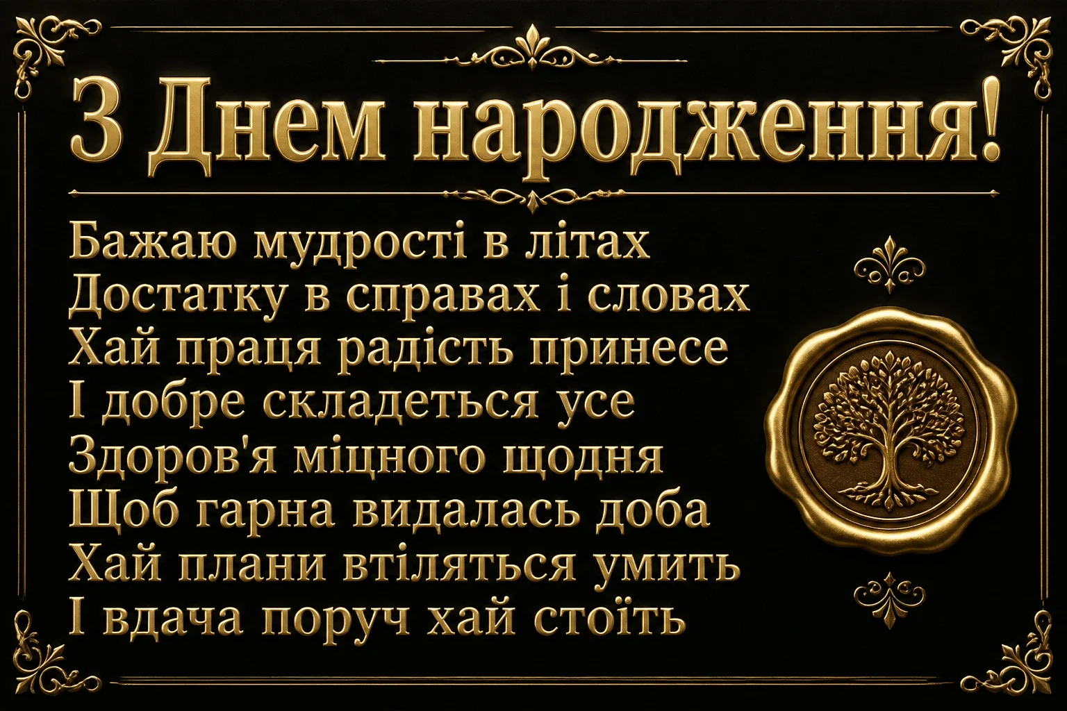 привітання директору з днем народження