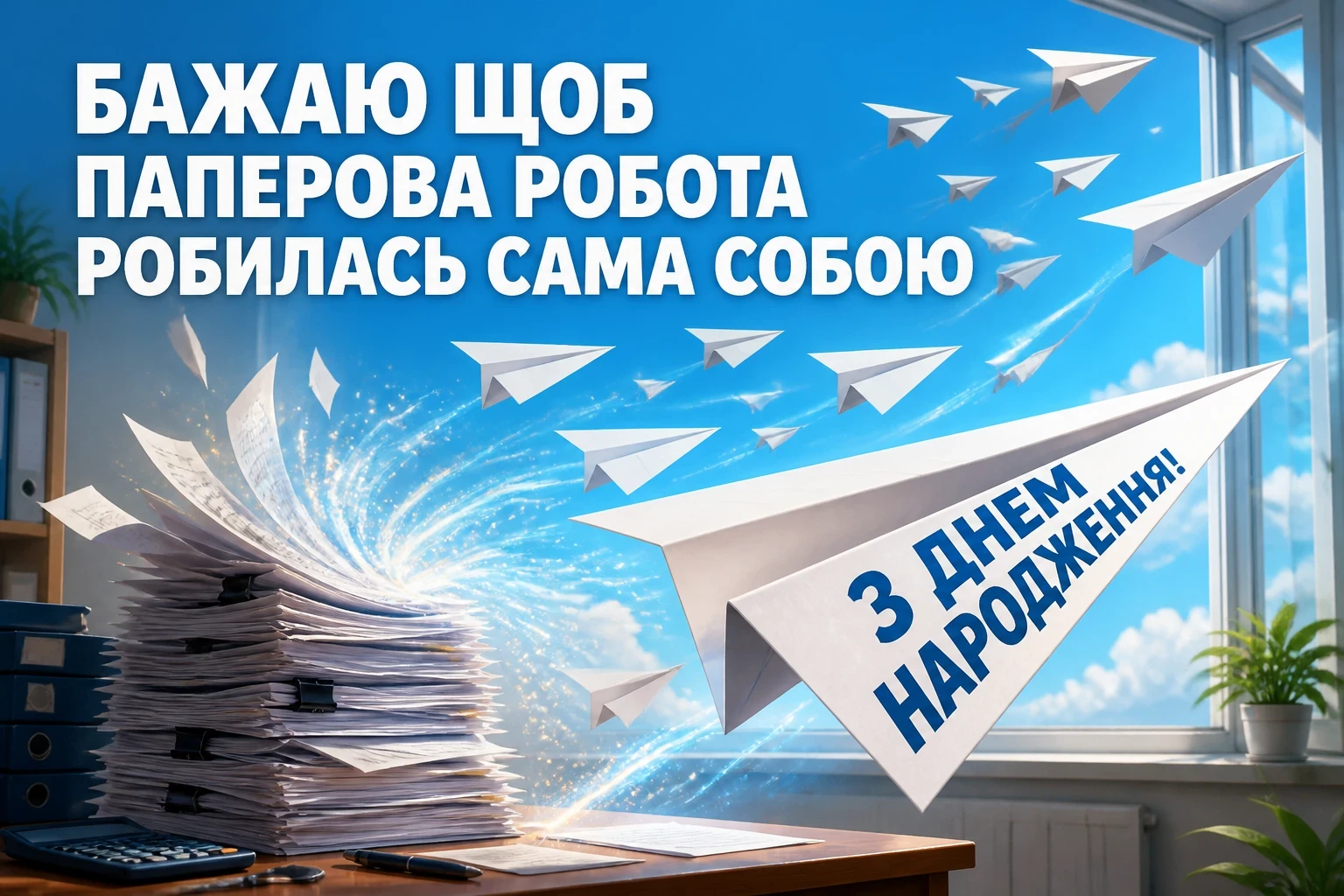 привітання директору з днем народження
