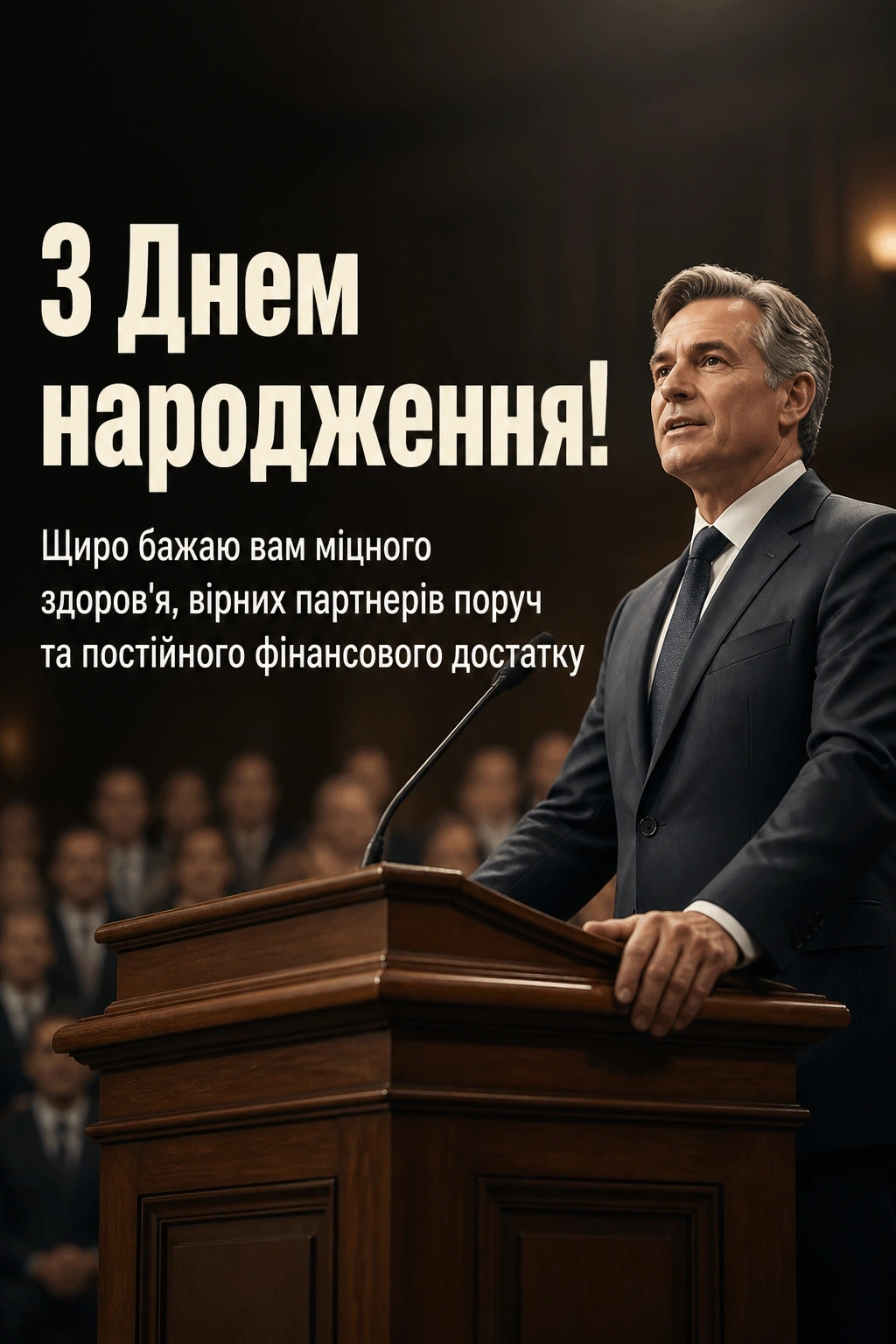привітання директору з днем народження