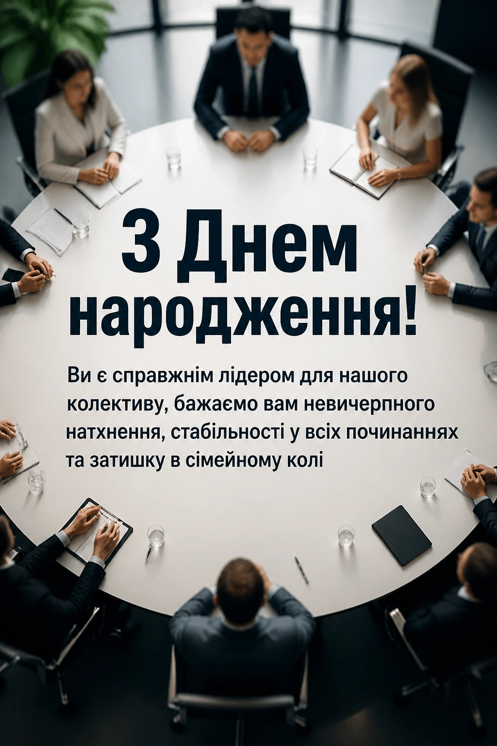 привітання директору з днем народження