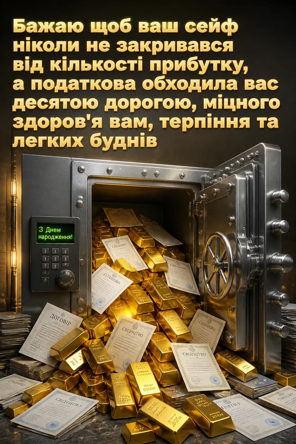 привітання директору з днем народження