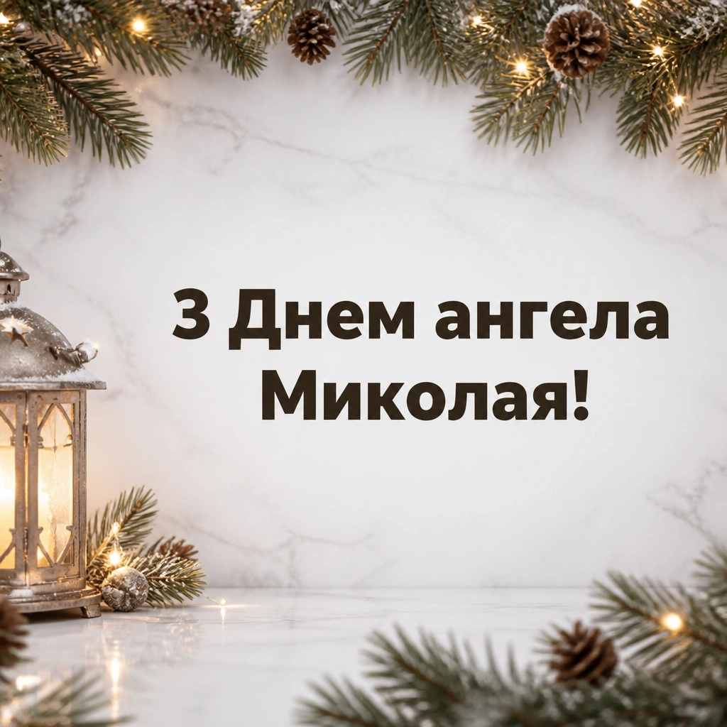 привітання з днем ангела миколая