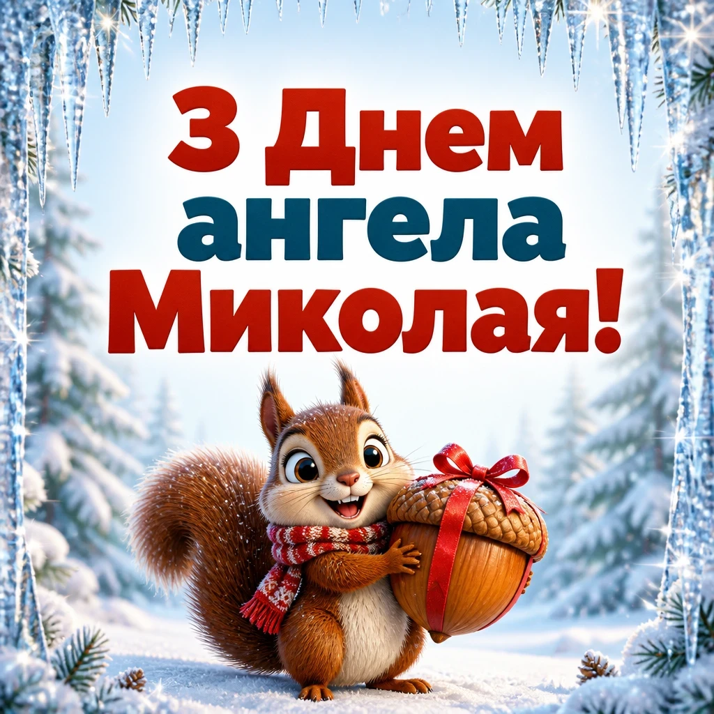 привітання з днем ангела миколая