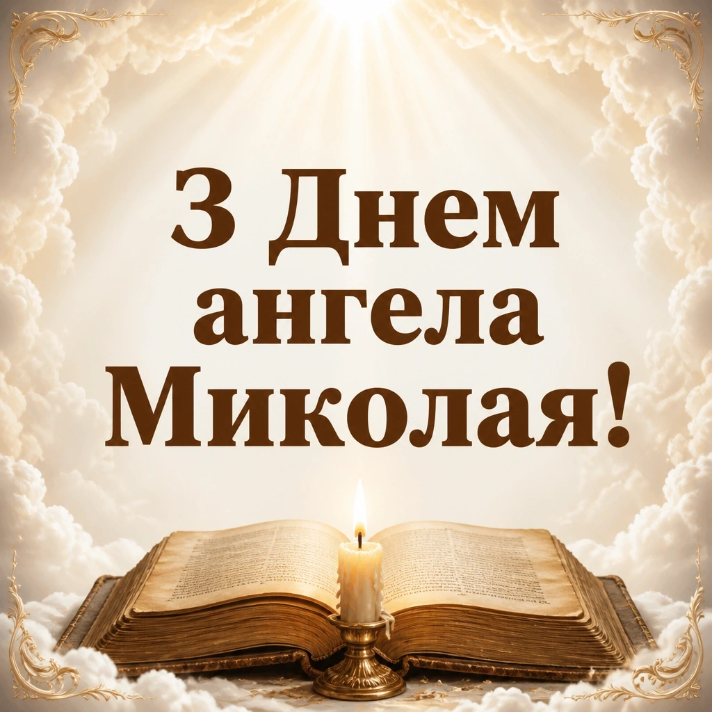 привітання з днем ангела миколая