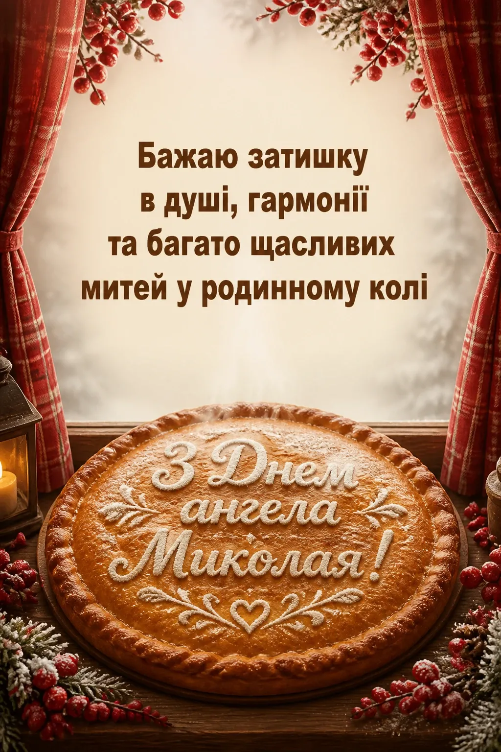 привітання з днем ангела миколая