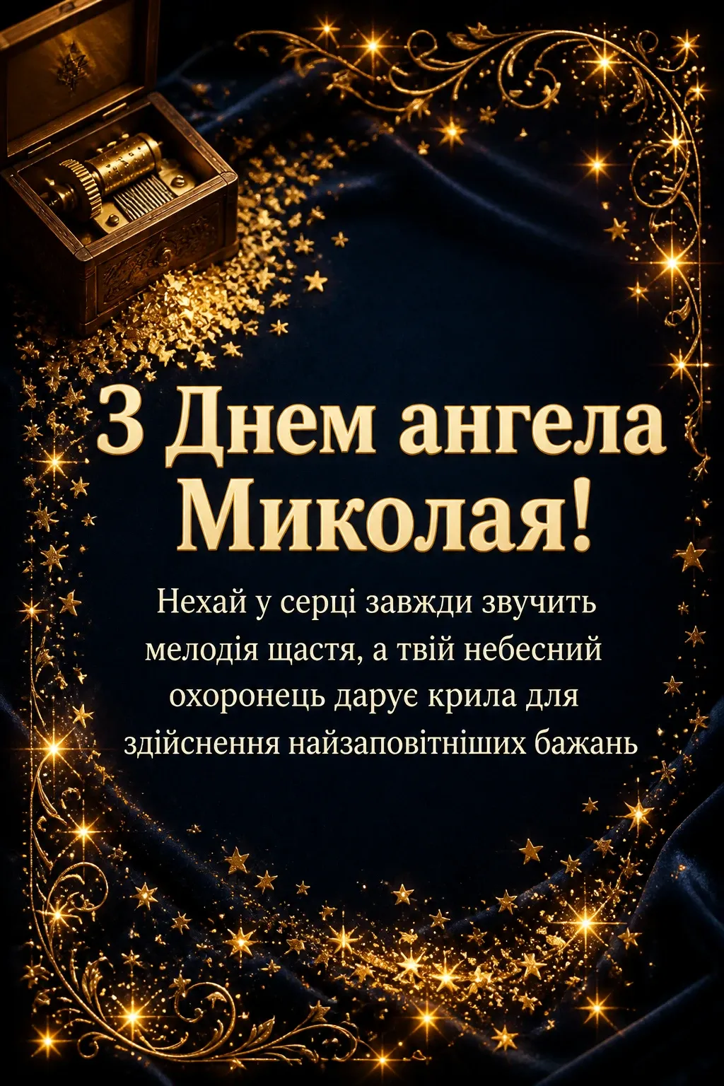 привітання з днем ангела миколая