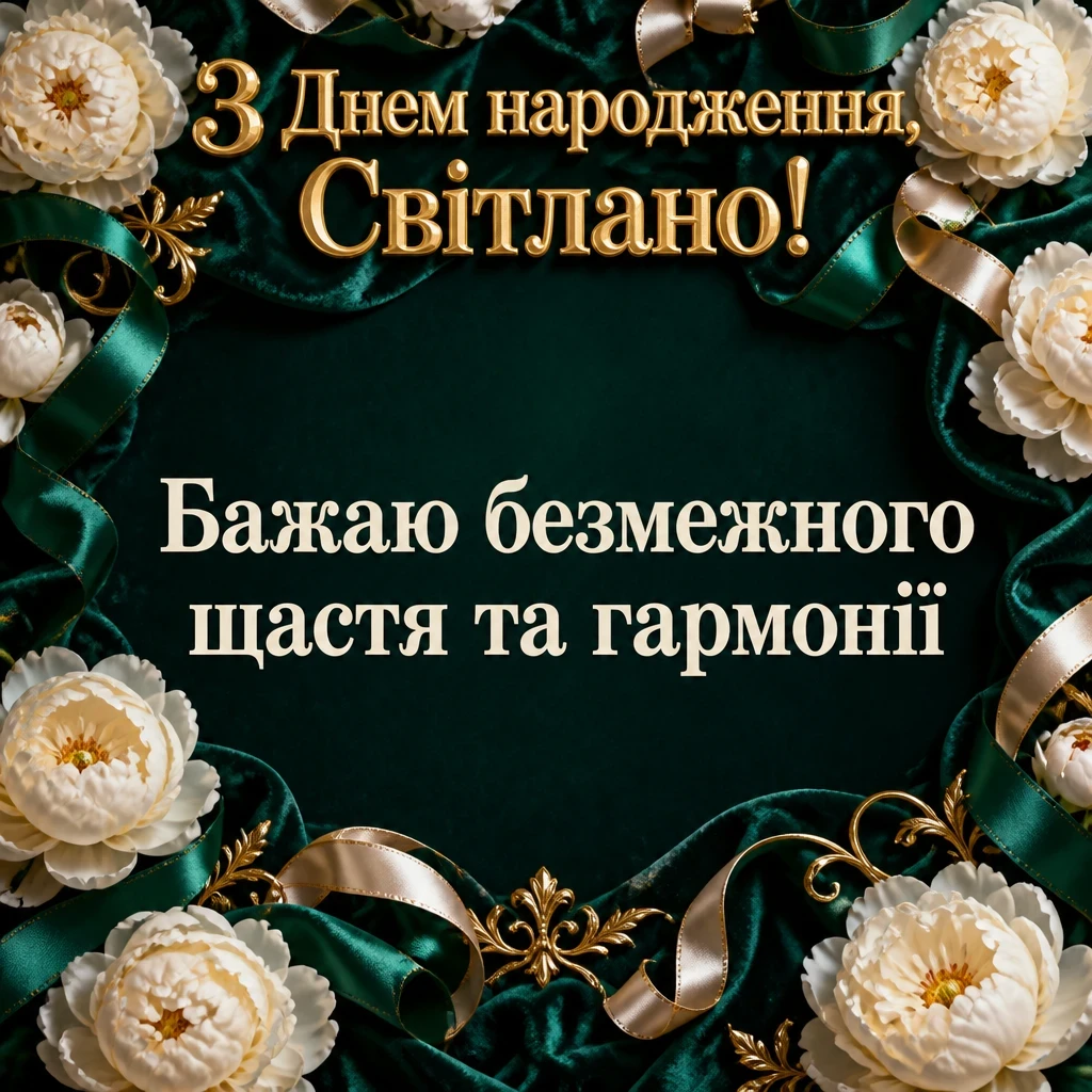 картинки з днем народження світлана