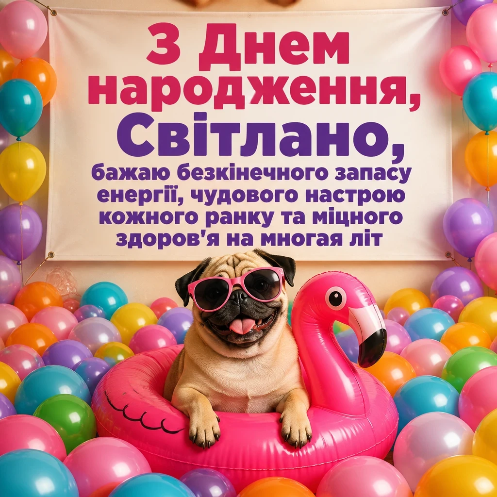картинки з днем народження світлана