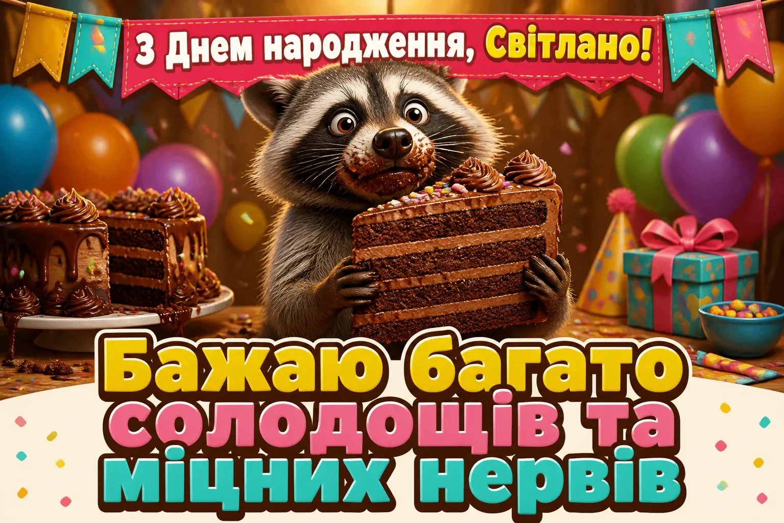 картинки з днем народження світлана