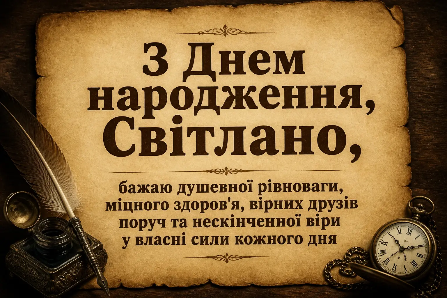 картинки з днем народження світлана