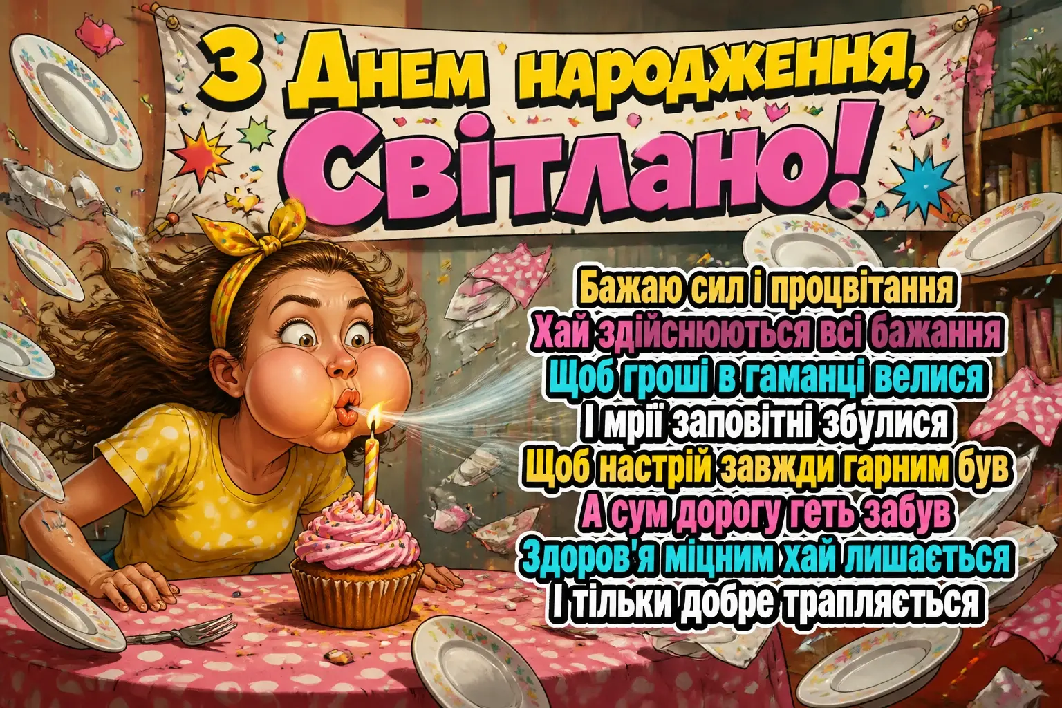 картинки з днем народження світлана