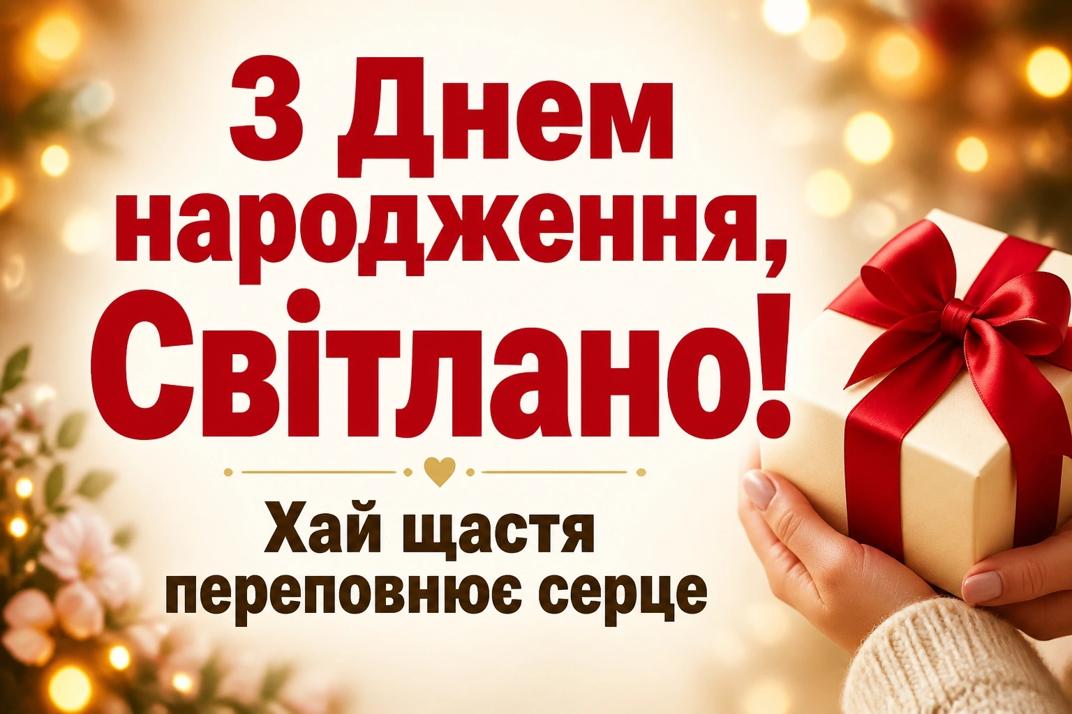картинки з днем народження світлана