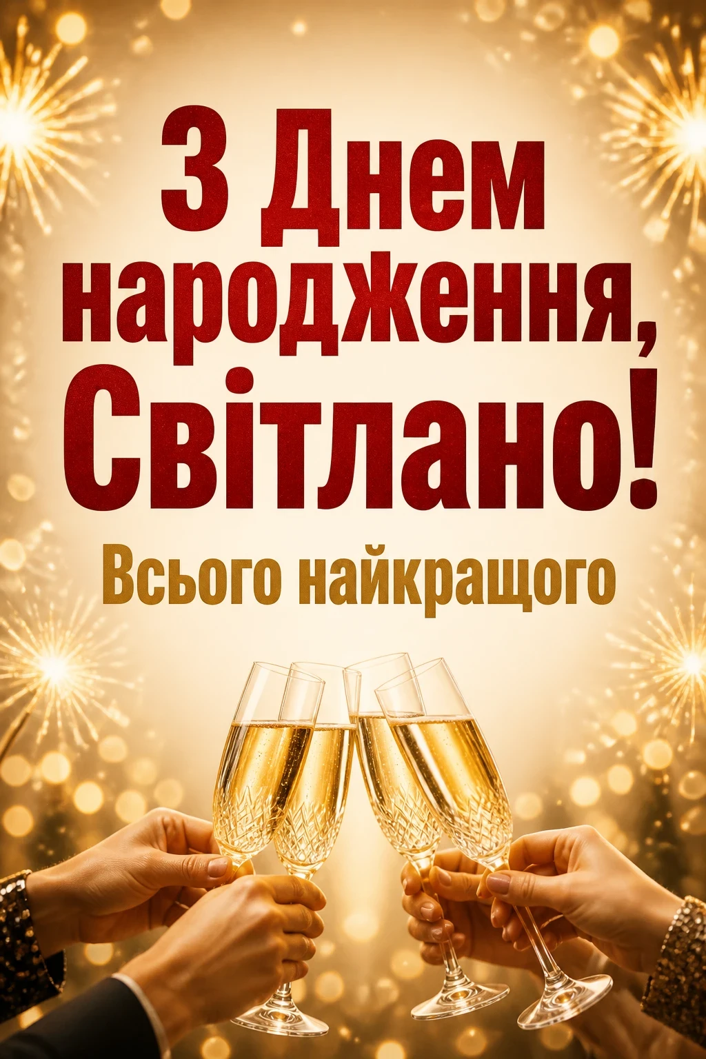 картинки з днем народження світлана