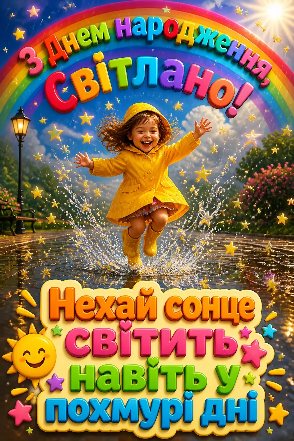картинки з днем народження світлана